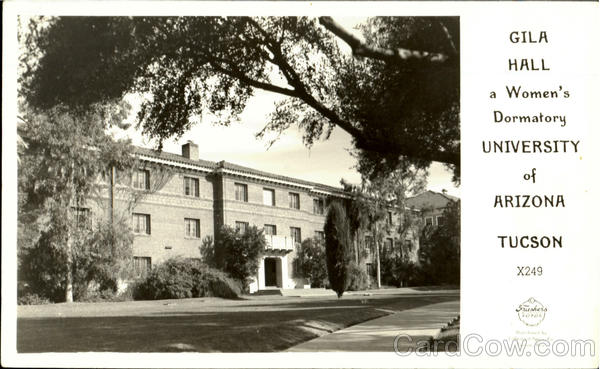 University Of Arizona Gila Hall A Women's Dormatory Tucson
