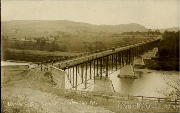 James St Bridge Towanda Pennsylvania