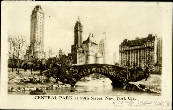 Central Park, 59th Streety New York City