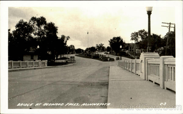 Bridge At Redwood Falls Minnesota