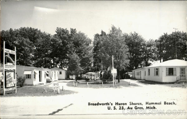Broadworth's Huron Shores, U. S. 23 Au Gres Michigan