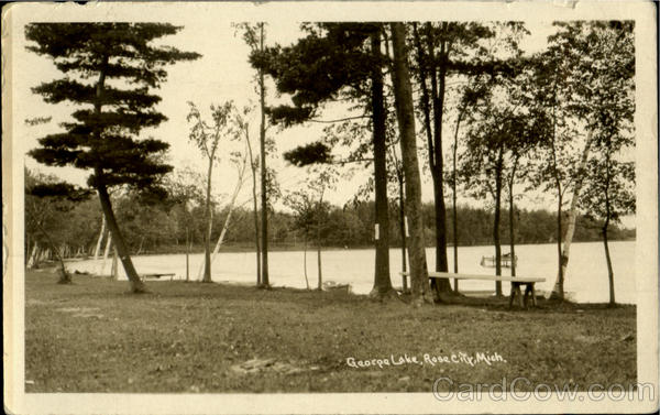 George Lake Rose City Michigan