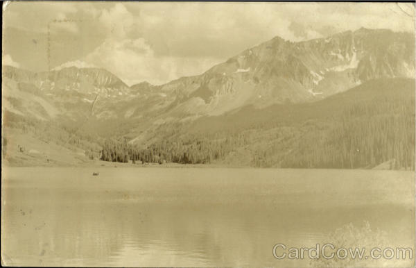 Trout Lake near Lizard Head Pass Scenic Colorado