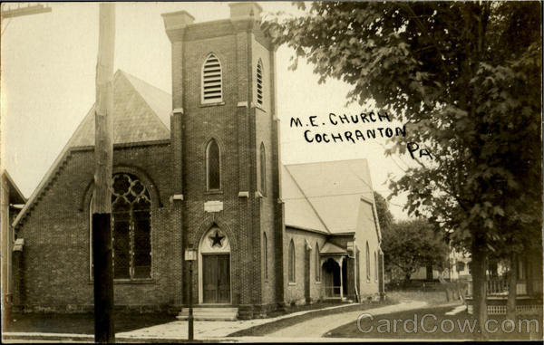 M. E. Church Cochranton Pennsylvania