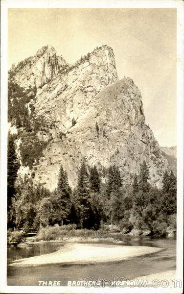 Three Brothers Yosemite California Yosemite National Park