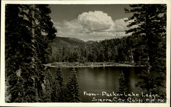 Packer Lake Dodge Sierra City California