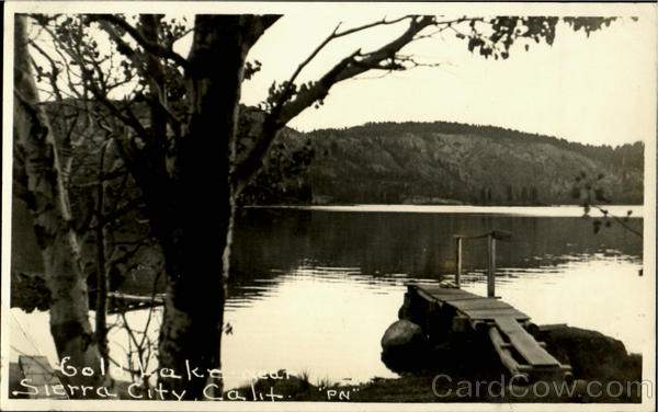 Gold Lake Sierra City California