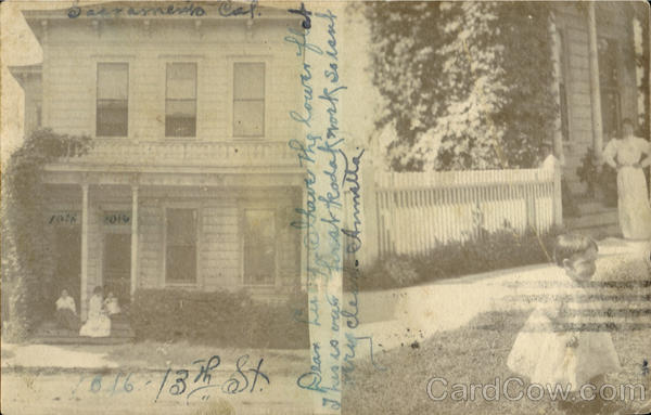 Homes on 13th Street Sacramento California