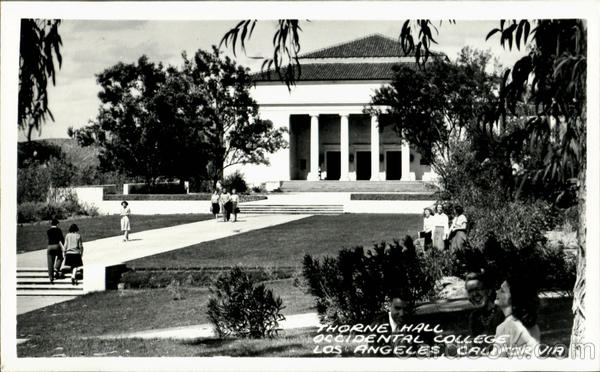 Thorne Hall, Occidental College Los Angeles California