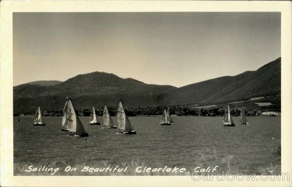 Sailing On Beautiful Clearlake California