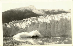 Ice Fall Taku Glacier, AK Postcard Postcard