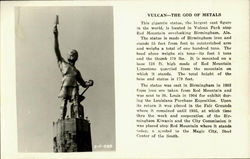 Vulcan - The God Of Metals Postcard