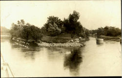 Brick Yard Pt. The Island Postcard