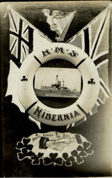 HMS Hibernia Postcard