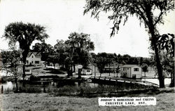 Jordan's Homestead And Cabins Postcard