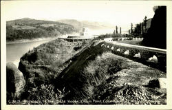 Approach To The Vista House, Columbia River Highway Crown Point, OR Postcard Postcard