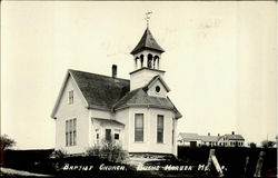 Baptist Church Bucks Harbor, ME Postcard Postcard