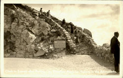 Climb To Summit Postcard
