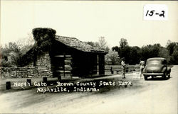 North Gate, Brown County State Park Postcard