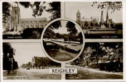 Keighley Yorkshire Postcard Postcard