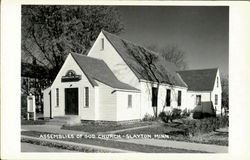 Assemblies Of God Church Postcard