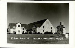 First Baptist Church Postcard