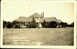 Dormitory, Camp Ozanam Postcard