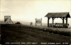 Lake Superior From West Bluff Copper Harbor, MI Postcard Postcard