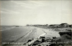 View Of Popham Beach From Ft. Popham Postcard