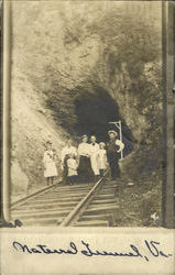 Railroad Tunnel Postcard