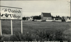 Beautiful Danish Village On Route No. 1 Postcard