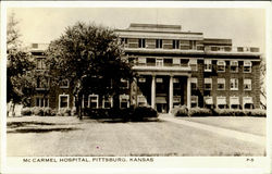 Carmel Hospital Postcard