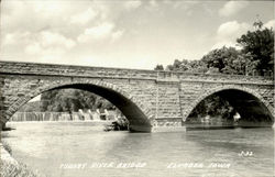 Turkey River Bridge Postcard