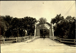 Bridge On Smoky Hill River Postcard