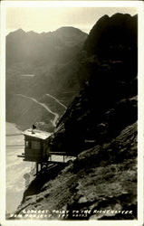 Lookout Point To The Right Postcard