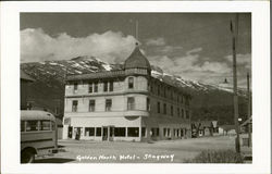 Golden North Hotel Postcard