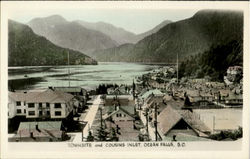 Townsite And Cousins Inlet Postcard