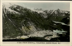 View From Sawmill Mountain Postcard