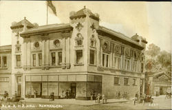 New K. Of P. Hall Postcard