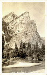 Three Brothers Yosemite, CA Yosemite National Park Postcard Postcard