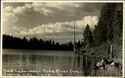 Gold Lake Near Yuba River Inn Postcard