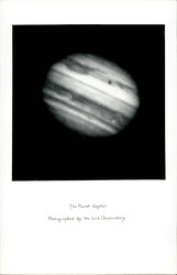 The Planet Jupiter Postcard Postcard