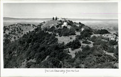 The Lick Observatory From The East Mt. Hamilton, CA Postcard Postcard