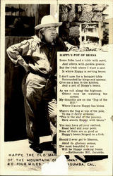 Happy The Old Man Of The Mountain Postcard