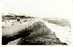Sand And Surf Postcard