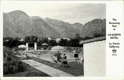 The Swimming Pool At La Quinta Hotel Postcard