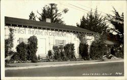 Monterey Theatre Postcard