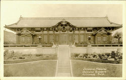 Japanese Mansion, Japanese Gardens Postcard