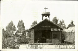 Our Little Chapel By The Lake Postcard