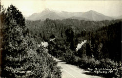 The Switchback On Highway 199 Scenic, CA Postcard Postcard